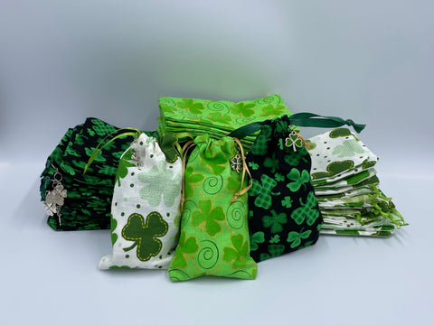 Handmade Leprechaun Pouch, St. Patrick’s Day Favor Bag